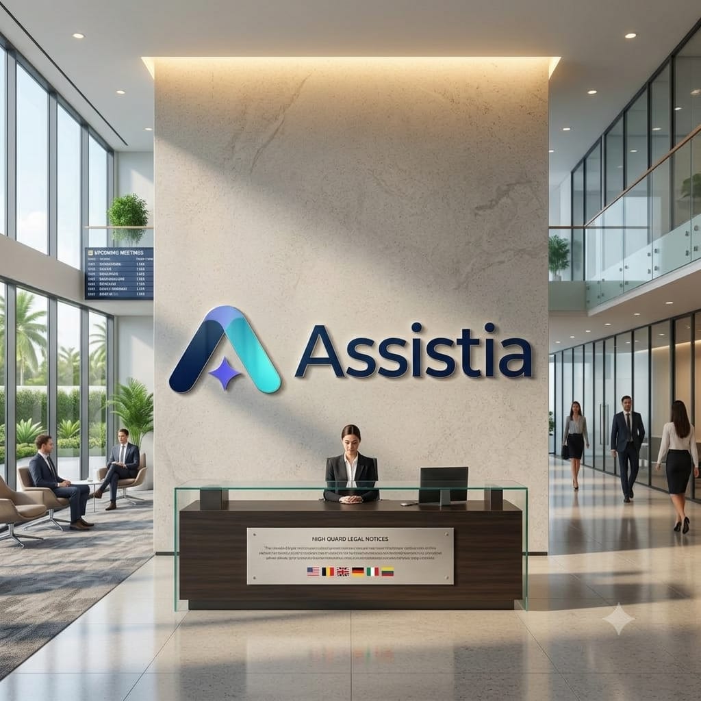 Assistia's bright, modern office